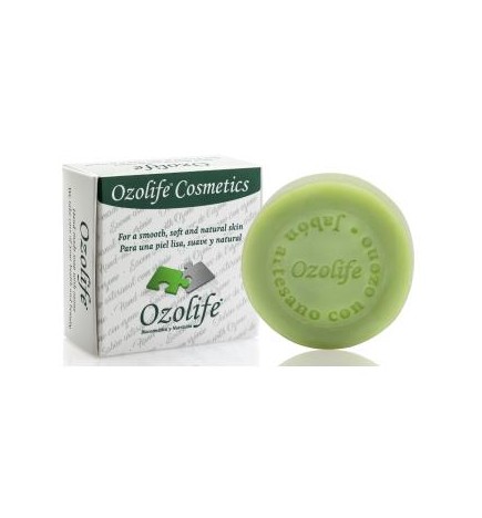 Jabon De Ozono Pastilla 100 Gramos Ozolife Biocosmetica Y Nutricion