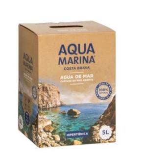 Agua De Mar Bag In Box Hipertonica 5 L. Aquamarina Costa Brava