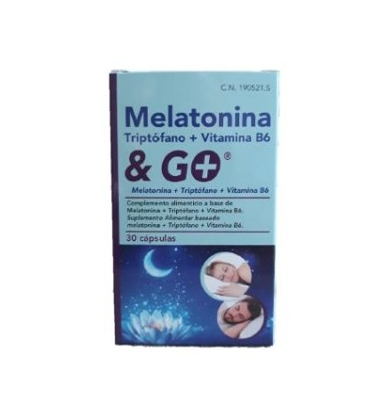 Melatonina + Triptofano + Vit. B6 30 Capsulas Pharma & Go
