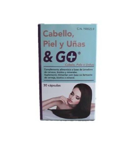 Cabello Piel Y Uñas 30 Capsulas Pharma & Go