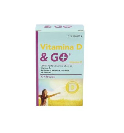 Vitamina D 30 Capsulas Pharma & Go