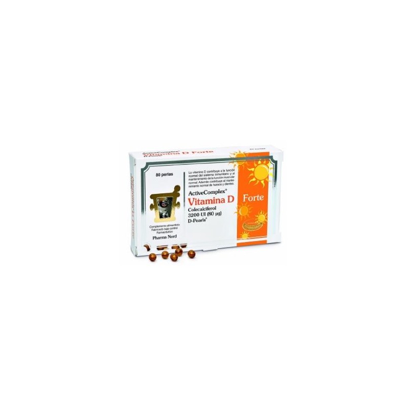 Activecomplex Vitamina D Forte 80Perlas Pharma Nord