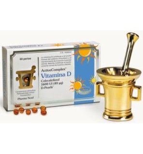 Activecomplex Vit. D 40Mcg. 1600Ui 80Perlas Pharma Nord