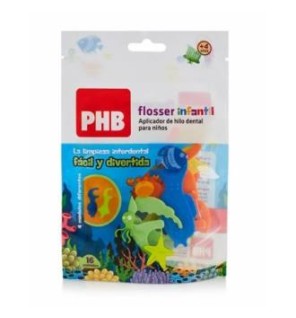 Phb Aplicador Hilo Dental Flosser Inf Pe 16Ud Phb