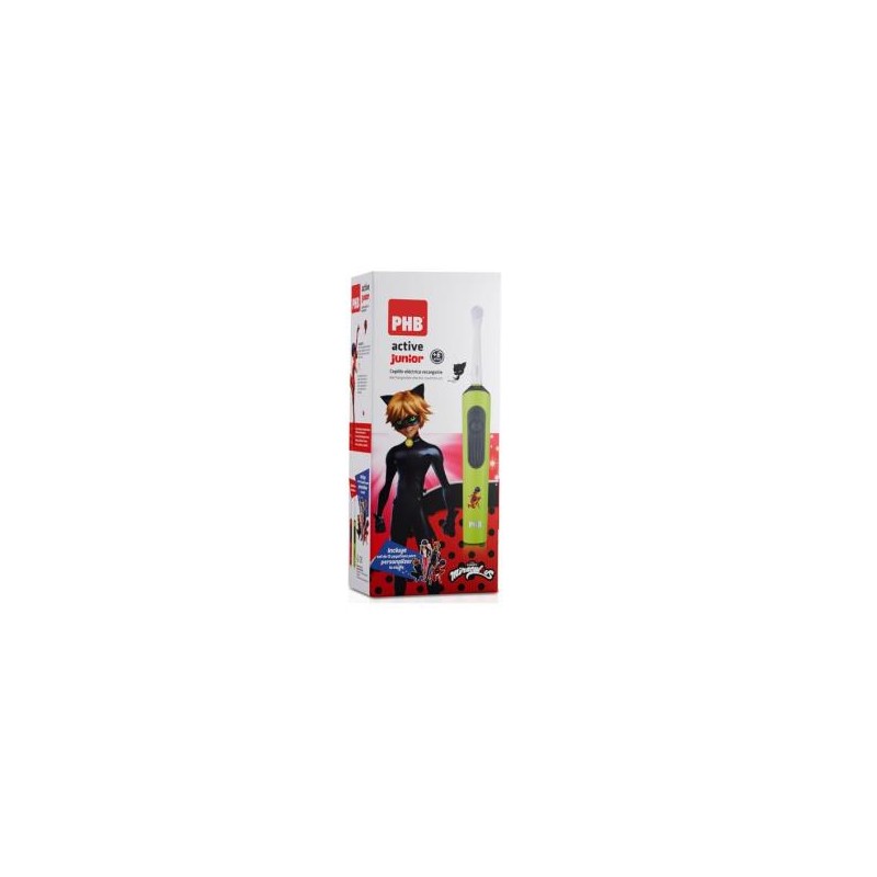 Phb Cepillo Elec Junior Ladybug +6 Anos Verde Phb Phb Cepillo Elec Junior Ladybug +6 Anos Verde Phb