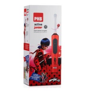 Phb Cepillo Elec Junior Ladybug +6 Anos Rojo Phb
