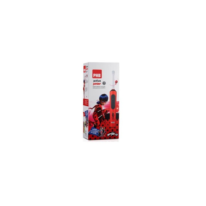 Phb Cepillo Elec Junior Ladybug +6 Anos Rojo Phb Phb Cepillo Elec Junior Ladybug +6 Anos Rojo Phb