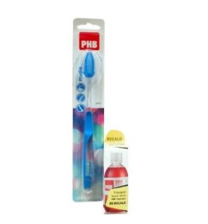 Phb Cepillo Dental Plu.Medio+Enj. Total Pl 30Ml Phb