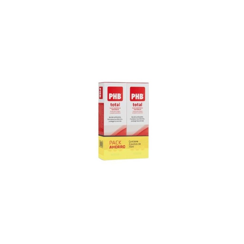 Phb Total Pasta Dental Duplo 2X75Ml Phb Phb Total Pasta Dental Duplo 2X75Ml Phb