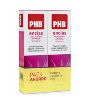 Phb  Encias Pasta Dental Duplo 75Ml+75Ml Phb