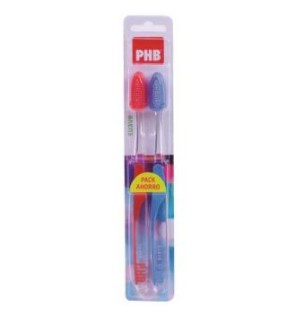 Phb Cepillo Dental Plus Suave Adulto Duplo Phb