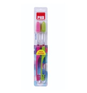 Phb Cepillo Dental Plus Medio Duplo Phb