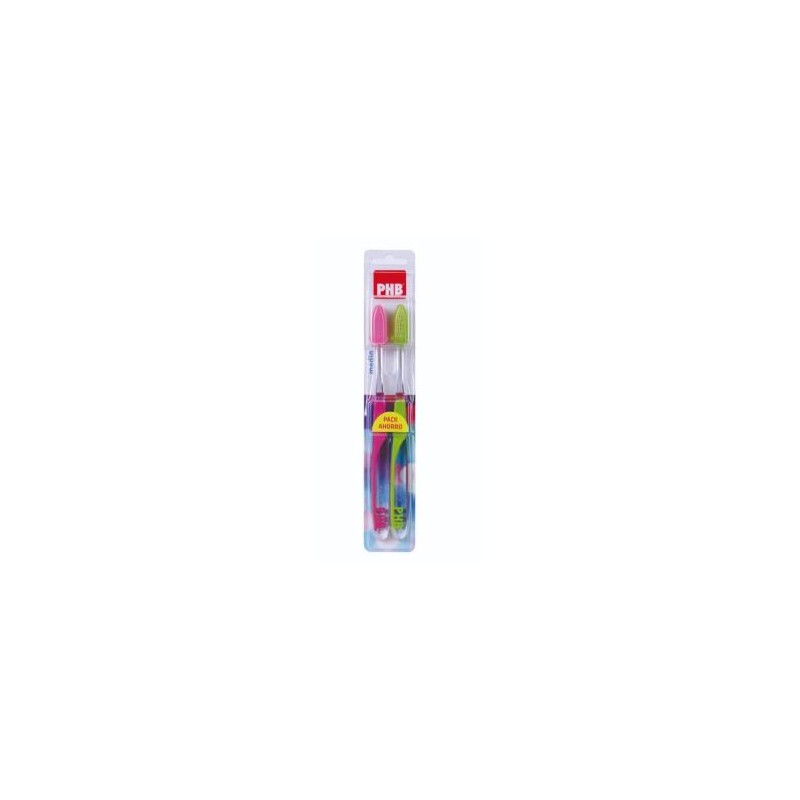 Phb Cepillo Dental Plus Medio Duplo Phb Phb Cepillo Dental Plus Medio Duplo Phb