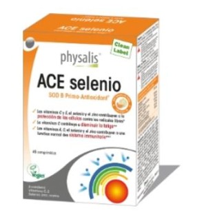 ACE selenio 45 comprimidos Physalis
