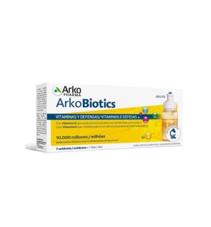 Arkobiotics Vitaminas Y Defensas Adultos 7Uni. Arkopharma