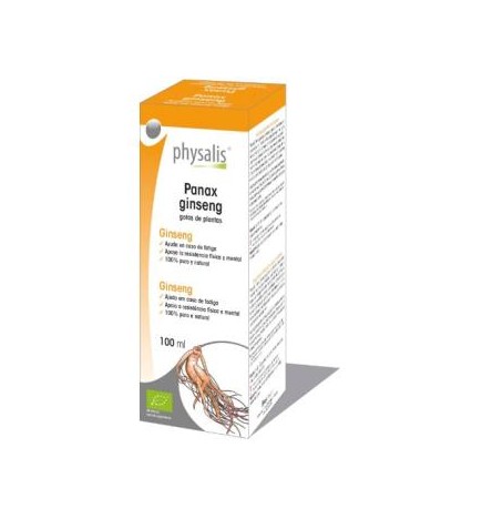 Ginseng (panax ginseng) extracto hidroalcoholico bio 100ml Physalis