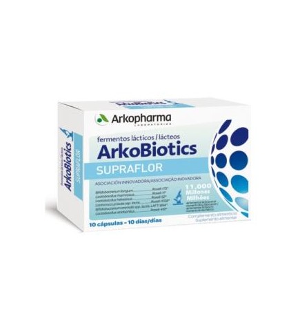 Arkobiotics Supraflor 10 Capsulas Arkopharma