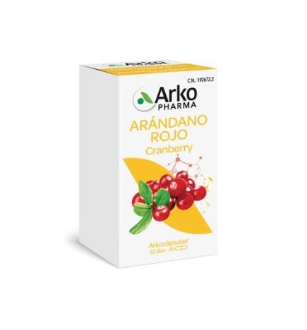 Arandano Rojo 45Arkocapsulas. Bio Arkopharma