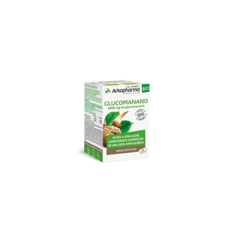 Glucomanano 80Arkocapsulas. Bio Arkopharma