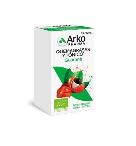 Guarana 40Arkocapsulas. Bio Arkopharma