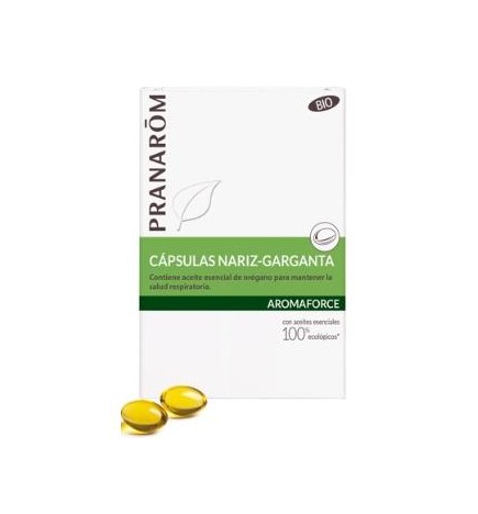 Aromaforce Nariz-Garganta 30 Capsulas Bio Pranarom P.Acabado