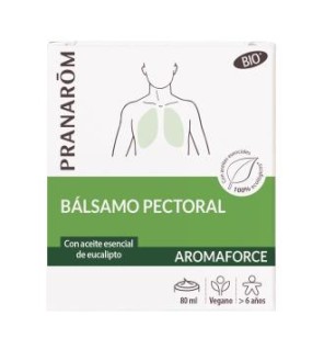 Aromaforce Balsamo Pectoral 80 Ml Bio Pranarom P.Acabado
