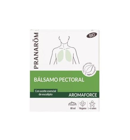 Aromaforce Balsamo Pectoral 80 Ml Bio Pranarom P.Acabado
