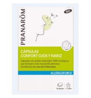 Allergoforce Confort Ojos-Nariz 30 Capsulas Pranarom P.Acabado