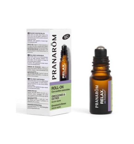 Aromaboost Roller Relax Bio (Eco) 5 Ml Pranarom P.Acabado