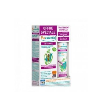 Locion Antipiojos Con Peine 100 Ml Puressentiel