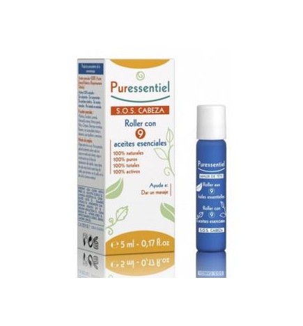 Roller Sos Cabeza Con 9 Ae 5 Ml Puressentiel