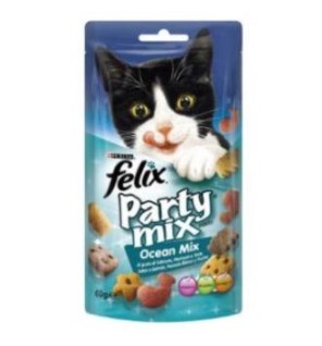 Felix Party Feline Mix Ocean Caja 8X60 Gramos Purina Vet