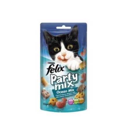 Felix Party Feline Mix Ocean Caja 8X60 Gramos Purina Vet