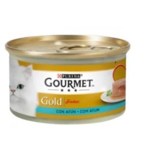 Gourmet Gold Fondant Atun Caja 24X85 Gramos Purina Vet