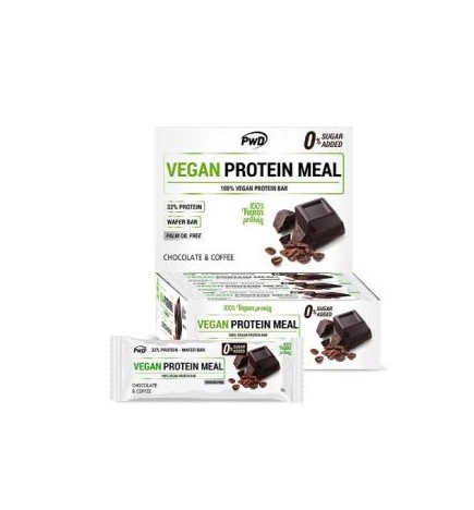 Vegan Protein Meal Barritas Choco-Coffee 12Uds. Pwd