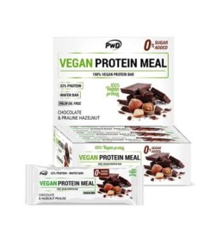 Vegan Protein Meal Choco-Avellana Praline 12Barr Pwd