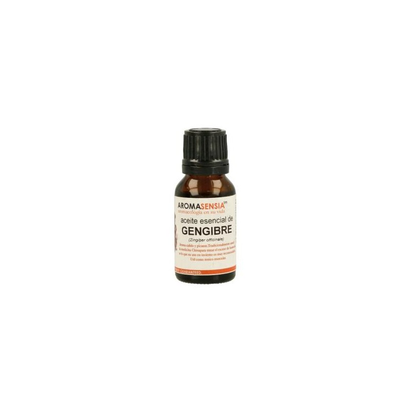 Jengibre Aceite Esencial 15 Ml Aromasensia Jengibre Aceite Esencial 15 Ml Aromasensia