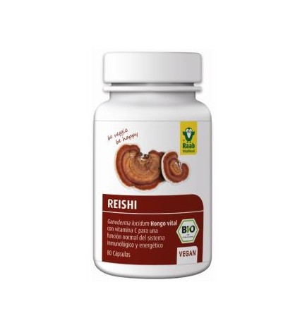 Reishi 80 Capsulas Bio Sg Vegan Raab Vitalfood