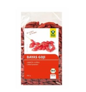 Goji Bayas 500 Gramos Bio Sg Vegan Raab Vitalfood