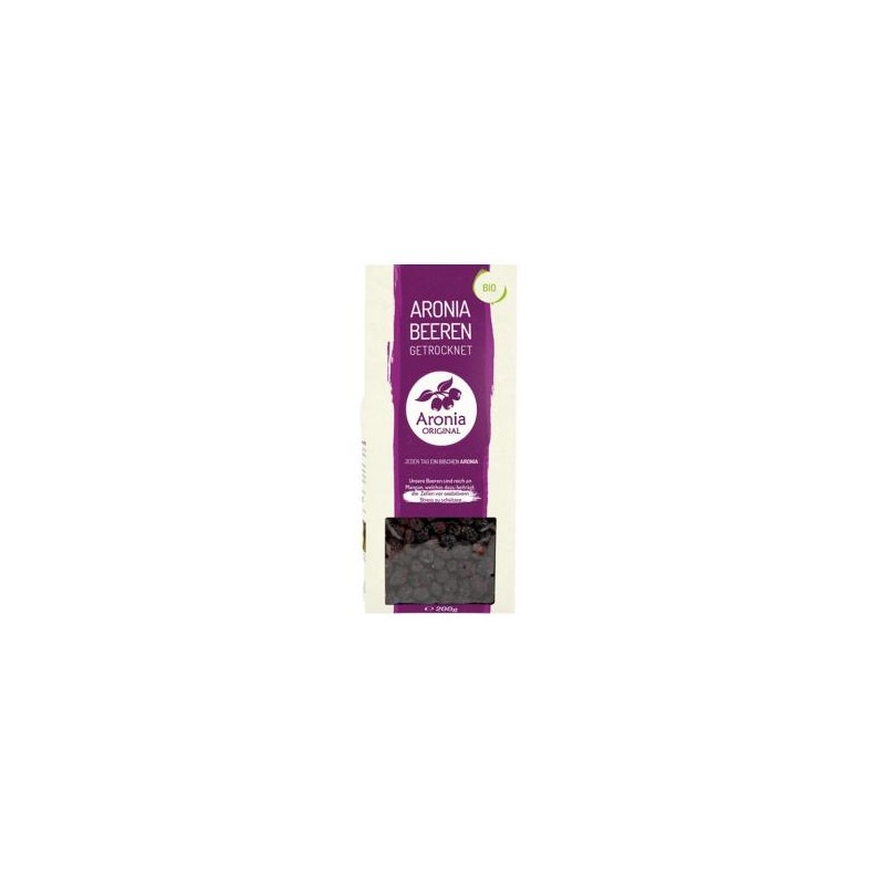 Bayas De Aronia Secas 200 Gramos Bio Aronia
