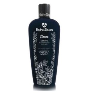 Balsamo Acondicionador Henna Color Negro 400 Ml Radhe Shyam