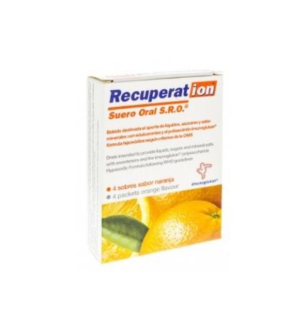 Recuperat-Ion Suero Oral Sabor Naranja 4 Sobres Recuperat-Ion