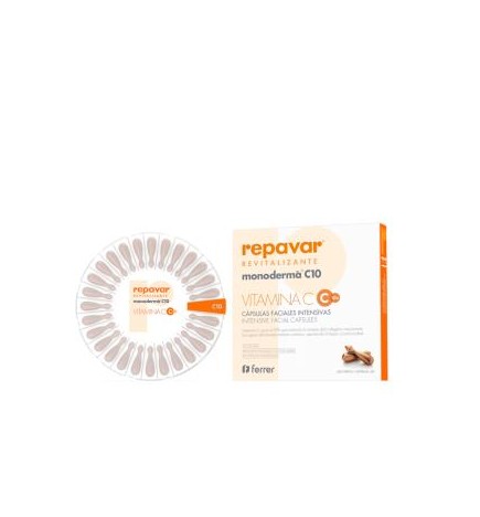 Repavar Revitalizante Monoderma C10 28 Capsulas Repavar