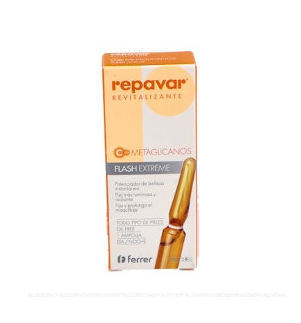 Repavar Revitalizante Flash Extreme 1 Ampollas Repavar