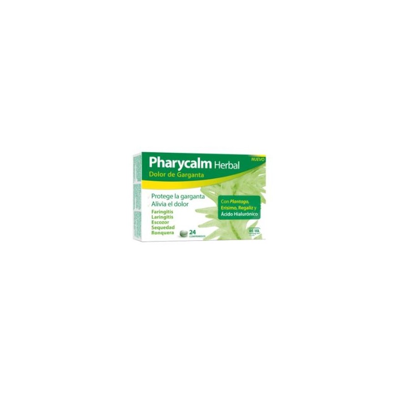 Pharycalm Herbal Dolor De Garganta 24 Comprimidos Reva Pharycalm Herbal Dolor De Garganta 24 Comprimidos Reva