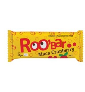 Barritas Maca-Arandanos Bio 30 Gramos Roo´Bar