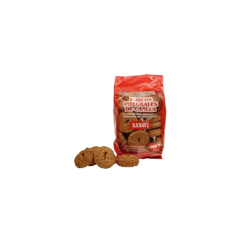 Roscos  De Canela Integrales  400Gr 12Uds. Sanavi