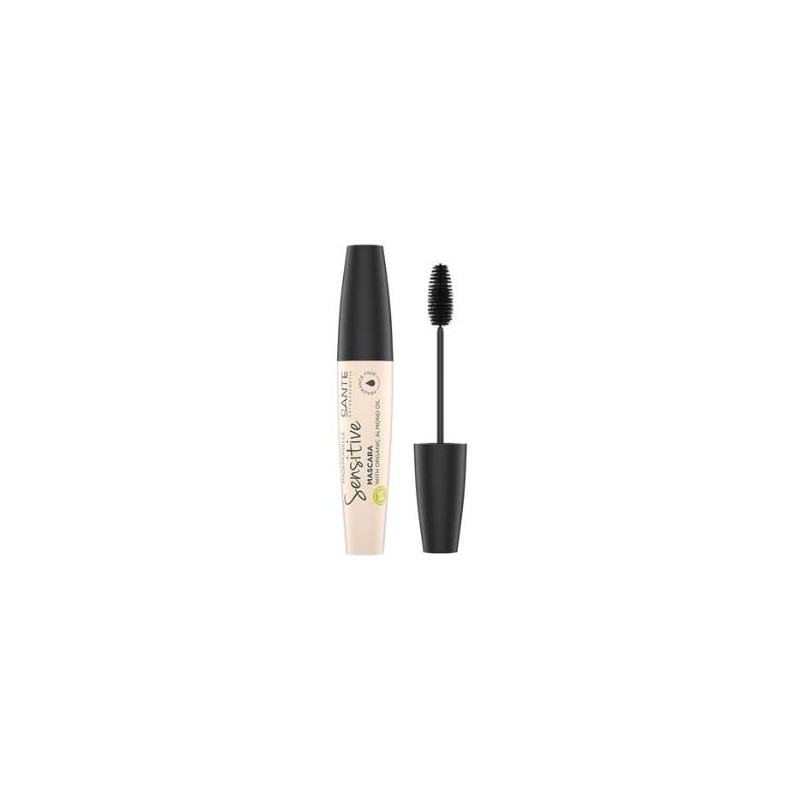 Mascara De Pestañas Sensitive 01 Black 12 Ml Sante Naturkosmetik