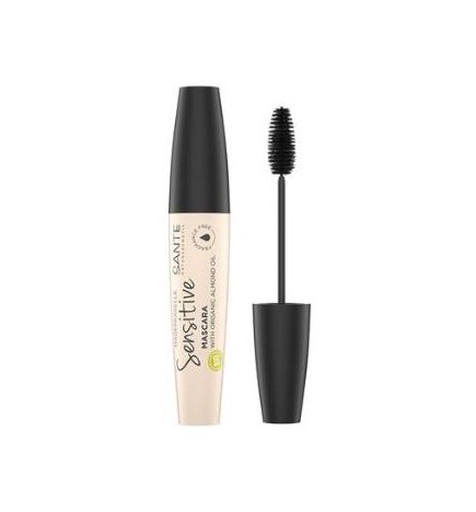 Mascara De Pestañas Sensitive 01 Black 12 Ml Sante Naturkosmetik