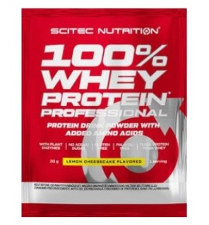 100% Whey Protein 30G Limon-Tarta De Queso Scitec Nutrition